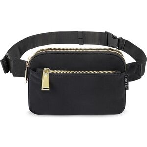 NWT Black Waterproof Nylon Crossbody Bag